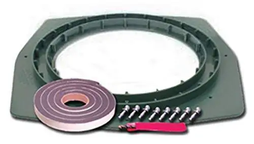 Septic Tank Riser Risers Extension Plastic Adapter Ring Kit 23.5 in Dia x 13 in 