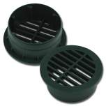 3" Round Pipe Grate (Green)