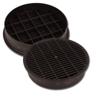 10" Round Grate (Black)