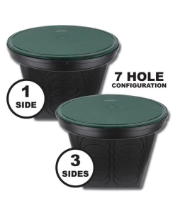 20" Round Distribution Box (7 Hole) Kit