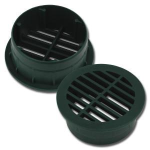 3" Round Grate (Green)