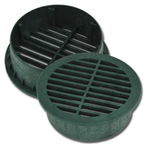 4" Round Grate (Green)