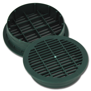 6" Round Grate (Green)