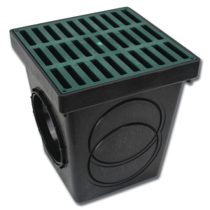 9" X 9" CATCH BASIN KIT (GREEN GRATE)