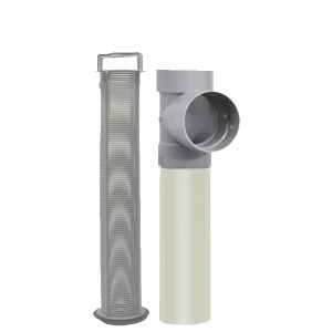 4"x18" Zabel A1800 Filter Cartridge w/ SCH40 Versa-Tee Baffle