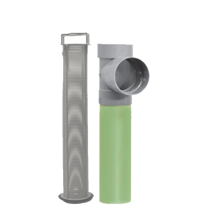 4"x18" Zabel A1800 Filter Cartridge w/ SDR35 Versa-Tee Baffle