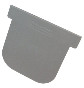 End Cap for Trench Drain - Grey