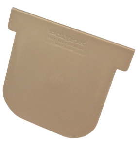 End Cap for Trench Drain - Tan
