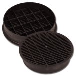 10" Round Grate (Black)