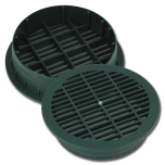 6" Round Grate (Green)