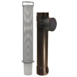 4"x22" Zabel A1800 Filter Cartridge w/ PL-68 Tee Baffle