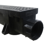 End Outlet for Skinny Trench Drain