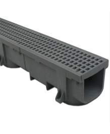 Grey Heavy Duty 4' Grey Trench Drain - Drainage Direct