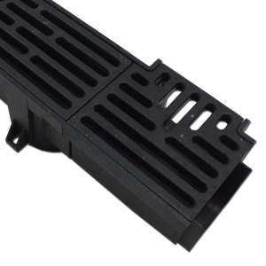 Tee Trench Drain & Grate - Ductile Grate